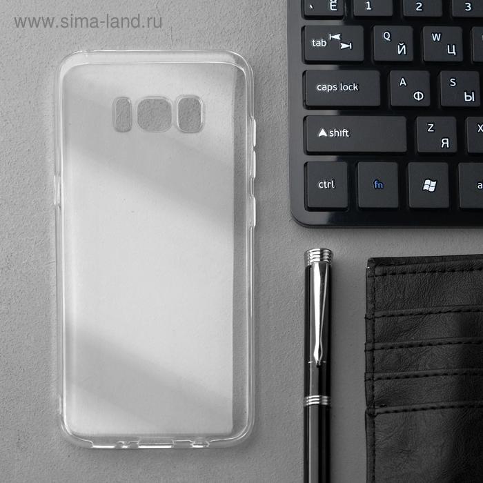 Чехол Innovation, для Samsung S8, силиконовый, прозрачный - Фото 1