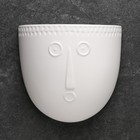 Кашпо подвесное "Силуэт" белое, 17х7см - Фото 3