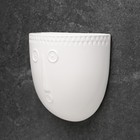 Кашпо подвесное "Силуэт" белое, 17х7см - Фото 4