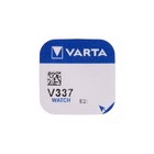 Батарейка цинковая Varta, V337 (SR416SW)-1BL, 1.55В , блистер, 1 шт. - Фото 2