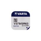 Батарейка цинковая Varta, V379 (SR521SW/SR63/G0)-1BL, 1.55В , блистер, 1 шт. - Фото 2