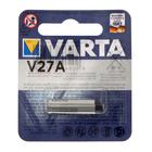 Батарейка алкалиновая Varta Professional, А27 (27A, MN27, V27A)-1BL, 12В, блистер, 1 шт. - фото 299314849