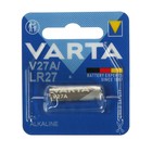 Батарейка алкалиновая Varta Professional, А27 (27A, MN27, V27A)-1BL, 12В, блистер, 1 шт. - фото 8990935