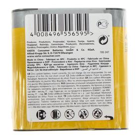 

Батарейка солевая Varta SuperLife, 3R12-1S, 4.5В, спайка, 1 шт.