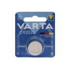 Батарейка литиевая Varta, CR2025-1BL, 3В, блистер, 1 шт. - Фото 3