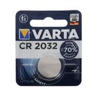 Батарейка литиевая Varta, CR2032-1BL, 3В, блистер, 1 шт. - фото 9674683