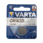 Батарейка литиевая Varta, CR1620-1BL, 3В, блистер, 1 шт. - фото 3957779