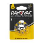Батарейка цинковая Varta Rayovac Acoustic, ZA-10 (PR70, DA230)-8BL, 1.4В, блистер, 8 шт. - Фото 1