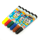 Фломастеры, 6 цветов, «Школа талантов», для творчества, в сумочке, вентилируемый колпачок, МИНИ - Фото 2