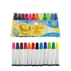 УЦЕНКА Фломастеры, 12 цветов, МИНИ, «Школа талантов», в сумочке, вентилируемый колпачок, - Фото 1