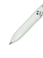 Набор шариковых ручек, 3 штуки, автоматические, 4-цветные, белый корпус, с рисунком - Фото 3