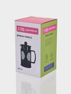 Заварочный чайник френч-пресс Доляна «Оливер», 600 мл, стекло, чёрный - Фото 13