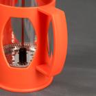 Чайник заварочный френч - пресс Доляна «Оливер», 600 мл, стекло, цвет оранжевый - Фото 3