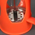 Чайник заварочный френч - пресс Доляна «Оливер», 600 мл, стекло, цвет оранжевый - Фото 4