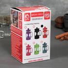 Чайник заварочный френч - пресс Доляна «Оливер», 600 мл, стекло, цвет оранжевый - Фото 6