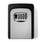 Сейф-ключница кодовая, металлическая, усиленная, серый - Фото 4