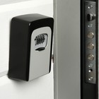 Сейф-ключница кодовая, металлическая, усиленная, серый - Фото 2