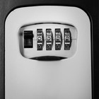 Сейф-ключница кодовая, металлическая , усиленная, серый - Фото 10