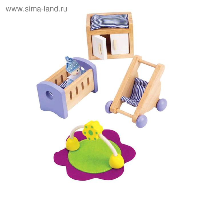 Мебель для кукольного домика «Комната для малыша» - Фото 1