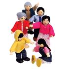Набор мини-кукол «Счастливая азиатская семья» - фото 8664583