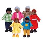 Набор мини-кукол «Счастливая афроамериканская семья» - Фото 1