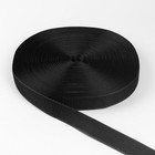 Липучка, 30 мм, 25±1 м, чёрная - Фото 3