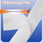 Липучка, 30 мм, 25±1 м, белая - Фото 3