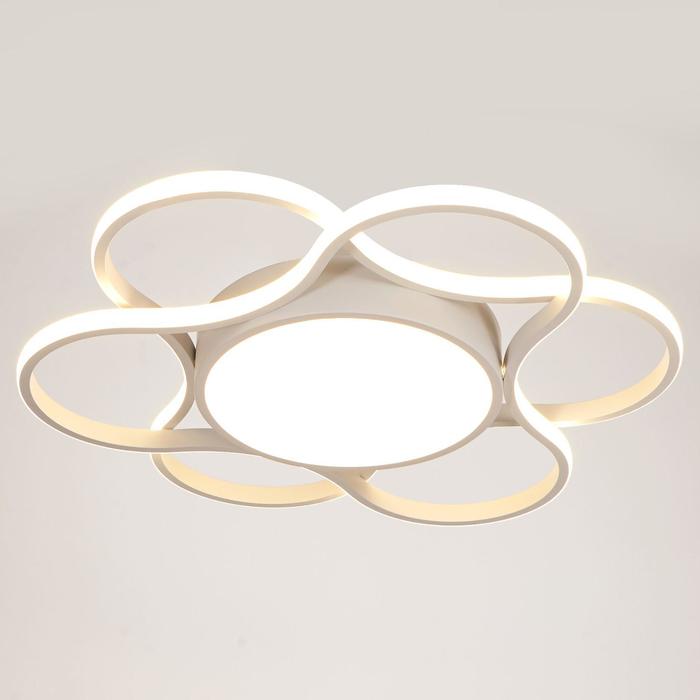 Люстра 669511 LED 106Вт 4000К белый 60х60х7 см - Фото 1