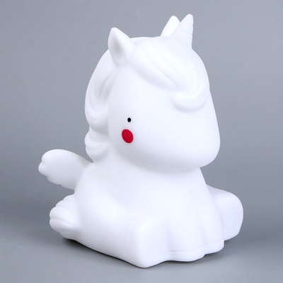 Раскрась светильник «Единорожка», с фломастерами