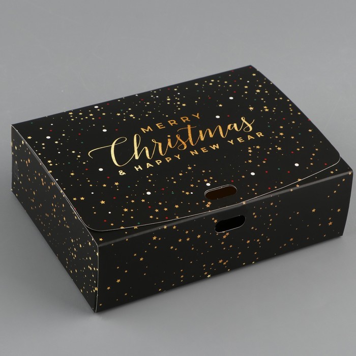 Складная коробка подарочная «Сказочного нового года», 16.5 × 12.5 × 5 см, БЕЗ ЛЕНТЫ - Фото 1