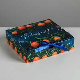 Складная коробка подарочная «Сказки», 20 х 18 х 5 см, Новый год