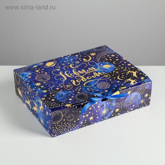 Складная коробка подарочная «Тепла и уюта», 31 × 24,5 × 9 см - Фото 1
