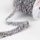 Стразы термоклеевые, 15 мм, 4.5±0.5 м, цвет серебряный - Фото 2