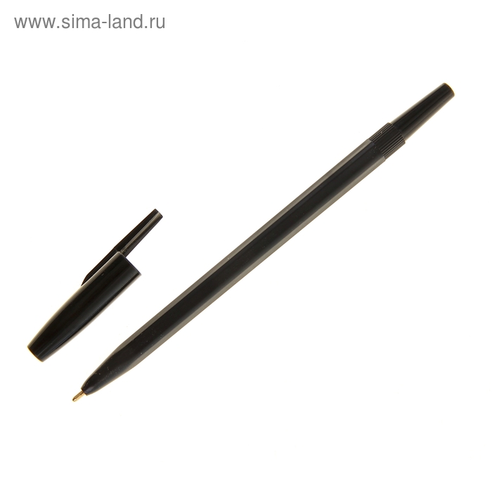 Ручка шариковая «Стамм» 049, узел 1.0 мм, чернила чёрные, стержень 135 мм - Фото 1