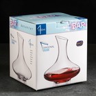 Декантер, 1.2 л, хрустальное стекло, прозрачный - Фото 2