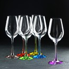 Набор бокалов для вина «Виола», 250 мл, 6 шт - фото 9036674