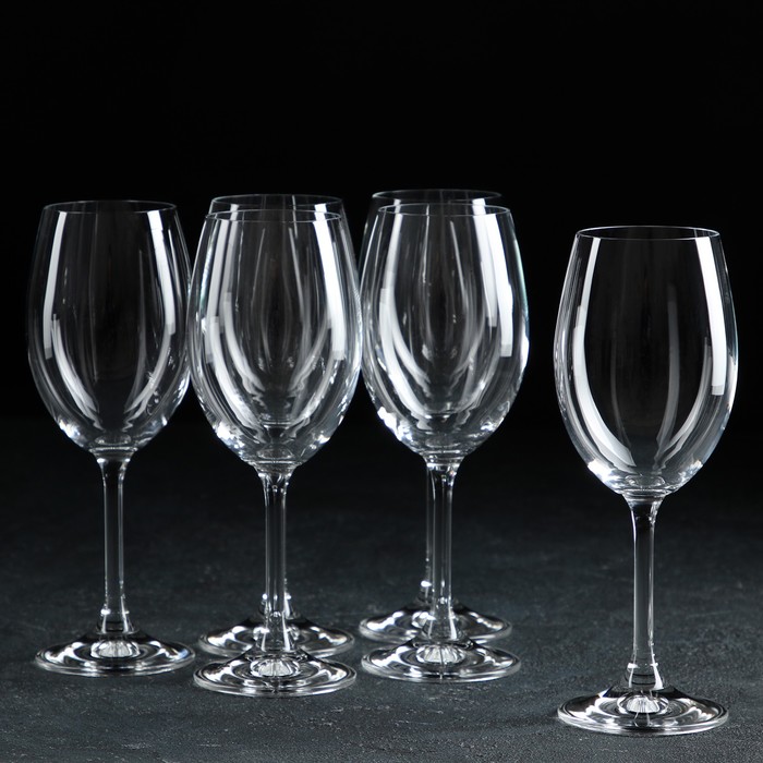 Набор бокалов для вина «Лара», 250 мл, 6 шт - фото 1908582005