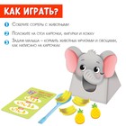 Набор-сортер «Накорми животное. Обед в зоопарке» - Фото 2