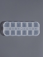 Органайзер для хранения мелочей, 12 ячеек, 13×5.3×1.3 см, прозрачный - Фото 4