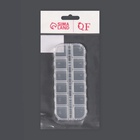 Органайзер для хранения мелочей, 12 ячеек, 13×5.3×1.3 см, прозрачный - Фото 6