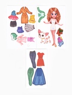 Игра на липучках «Модный стиль»  (артикул 4760676)  большой выбор товаров оптом и в розницу по низким ценам с доставкой