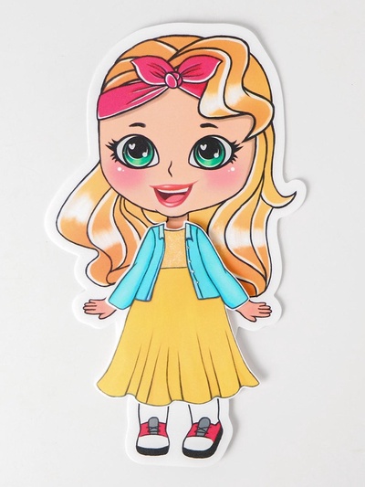 Игра на липучках «Любимая малышка»