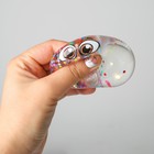 Антистресс сквиш мялка «Смайлики», с блёстками, с жидкостью, в шоубоксе, МИКС - Фото 3