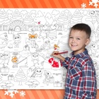 Новогодние раскраски - гиганты «Я рисую Новый год», набор 2 шт. - Фото 3