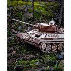 Сборная модель из дерева «Танк Т-34-85 механический» - Фото 2
