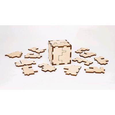 Деревянный конструктор-головоломка «Cube 3D puzzle»