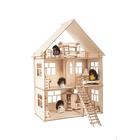 Конструктор-кукольный домик «Коттедж с мебелью» из дерева - Фото 7