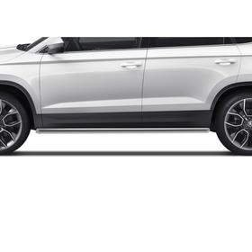 

Защита порога d57 RIVAL, Skoda Karoq 2020-н.в., с крепежом, R.5102.003