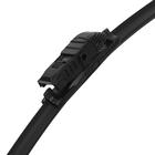 Щетка стеклоочистителя FENOX, 24"/600 мм, бескаркасная, с переходниками - Фото 2