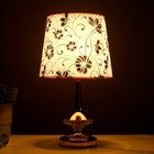 Лампа настольная RISALUX 58079/1, E27, 40 Вт, золотистая, 21.5×21.5×36 см  (артикул 5043835)  большой выбор товаров оптом и в розницу по низким ценам с доставкой